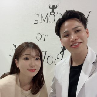 お客様との2ショット