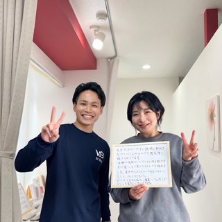 お客様との2ショット